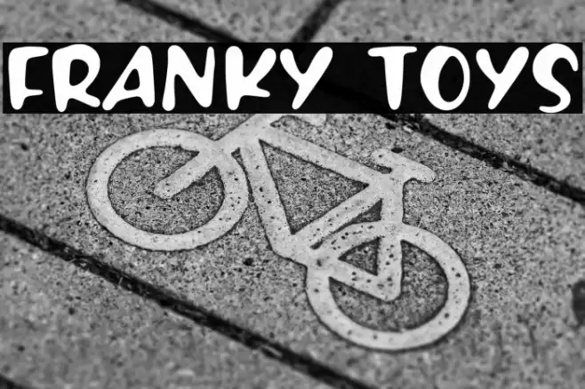 FRANKY TOYS Font examples
