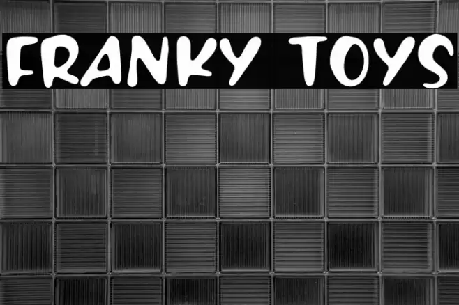 FRANKY TOYS Font examples