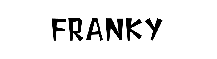 FRANKY  Fuentes Gratis Descargar