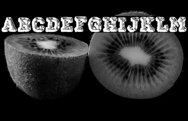 FREAK PERSONAL USE Font examples