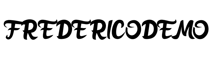 FREDERICODEMO  Fuentes Gratis Descargar