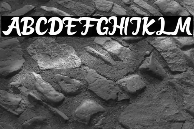 FREDERICODEMO Font examples