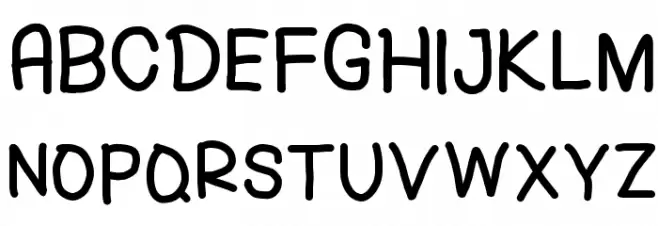 FREE YOURSELF Font Litere mari