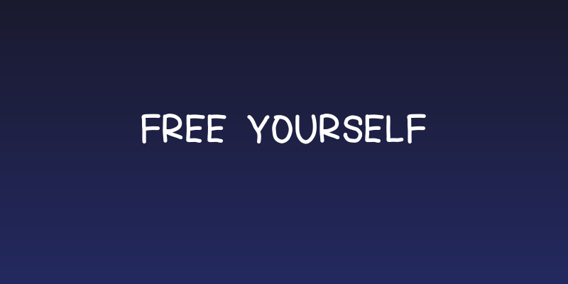 FREE YOURSELF Social Header