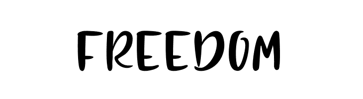 FREEDOM  免费字体下载