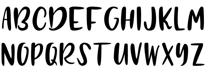 FREEDOM Font LOWERCASE