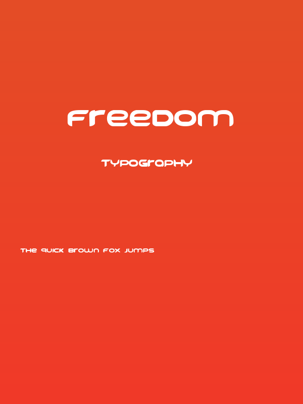 FREEDOM Poster