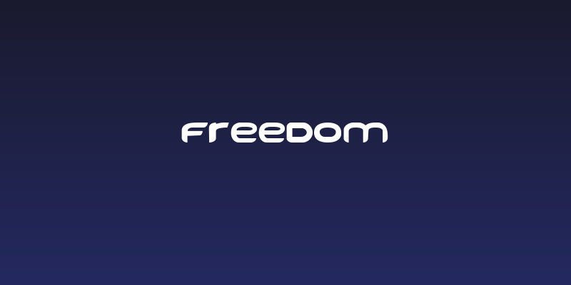 FREEDOM Social Header