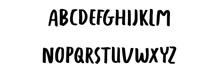 FREETAPE Font LOWERCASE