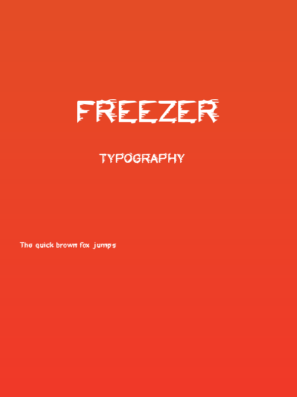 FREEZER Poster