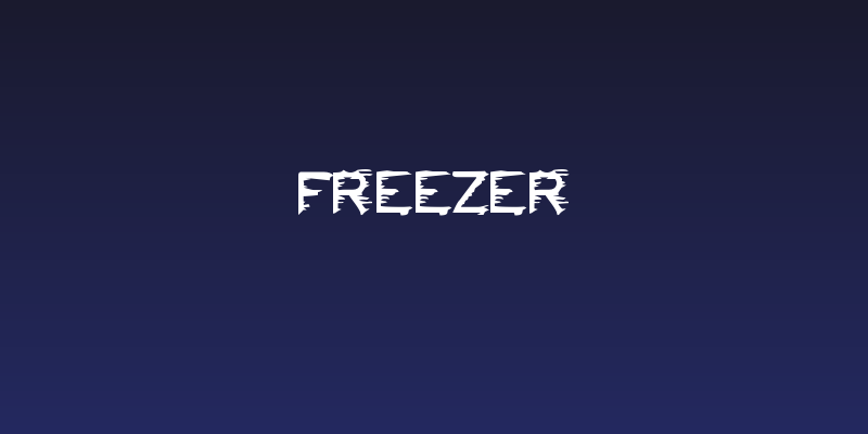 FREEZER Social Header