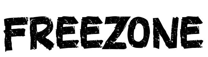 FREEZONE  フリーフォントのダウンロード