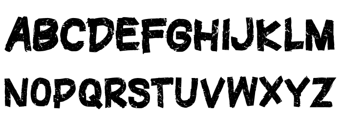 FREEZONE Font LOWERCASE