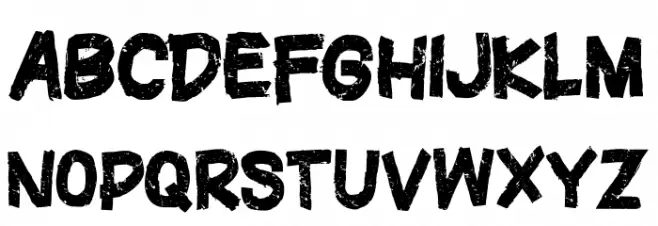 FREEZONE Шрифта ВЕРХНИЙ