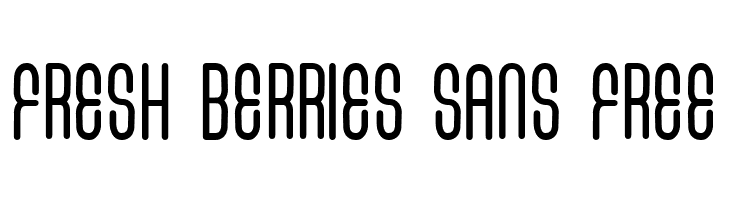FRESH BERRIES SANS FREE  Free Fonts Download
