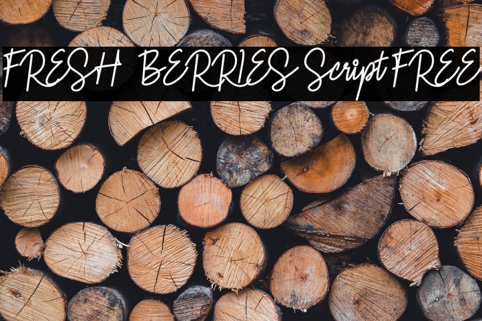 FRESH  BERRIES Script FREE Example 1