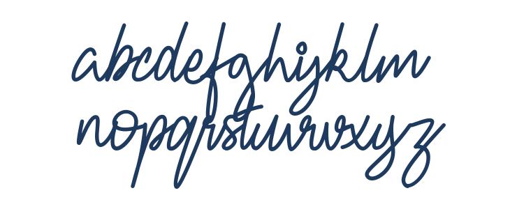 FRESH  BERRIES Script FREE Lowercase