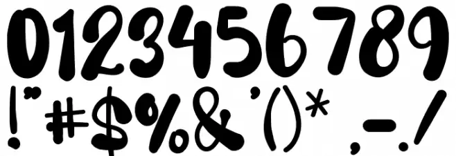 FRESH PAPAYA Font OTHER CHARS