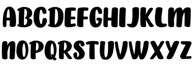FRESHFRUITPERSONALUSE-Regular फ़ॉन्ट अपरकेस