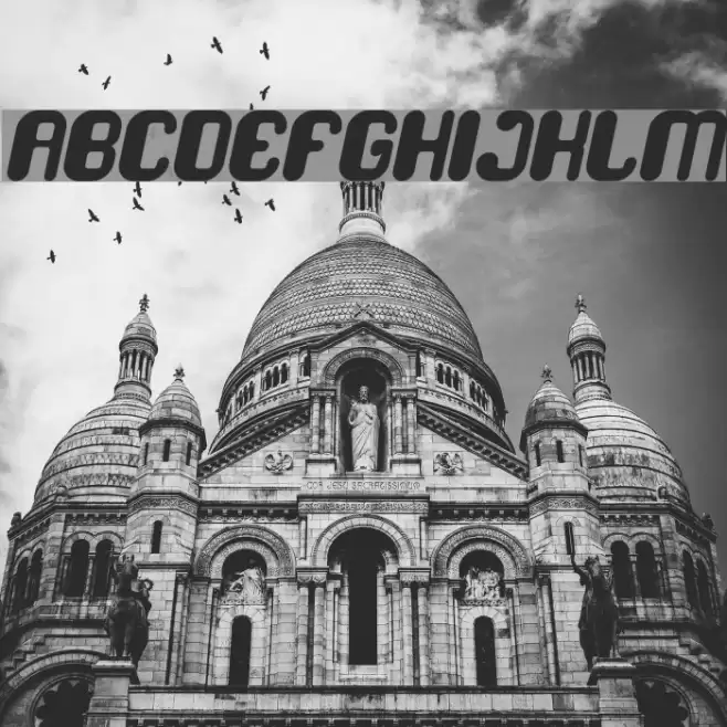 FRIENDLY ROBOT Bold Italic Font examples