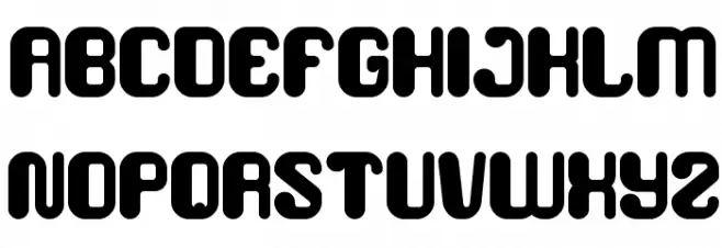 FRIENDLY ROBOT Bold Polices MAJUSCULES