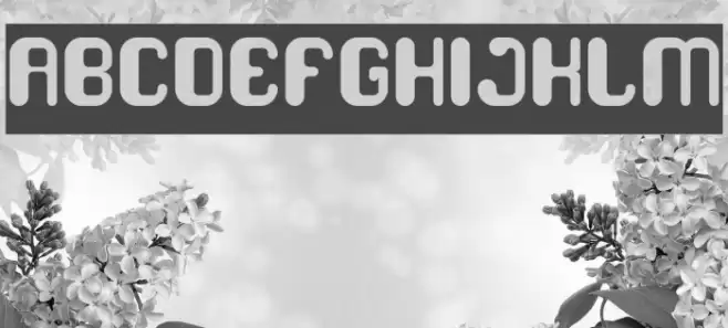 FRIENDLY ROBOT-Inverse Schriftart examples