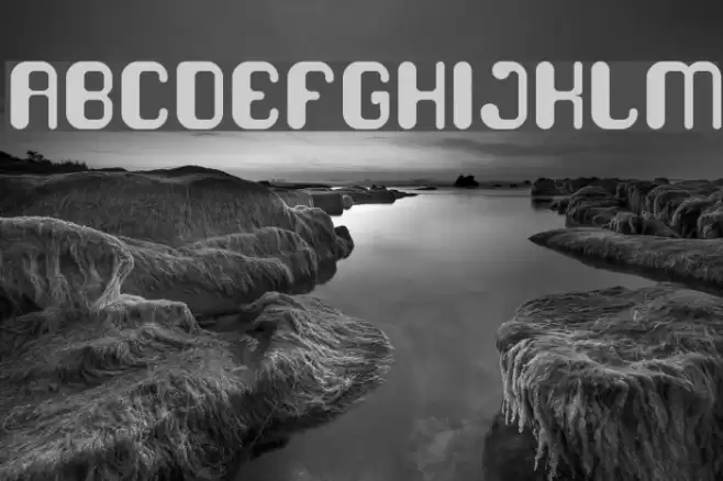 FRIENDLY ROBOT-Light Font examples