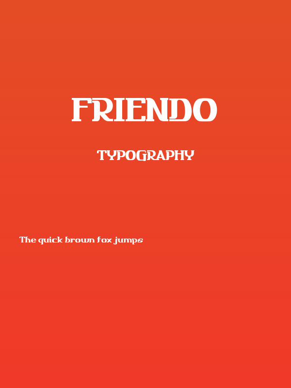 FRIENDO Poster