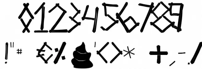 FRIET Font OTHER CHARS