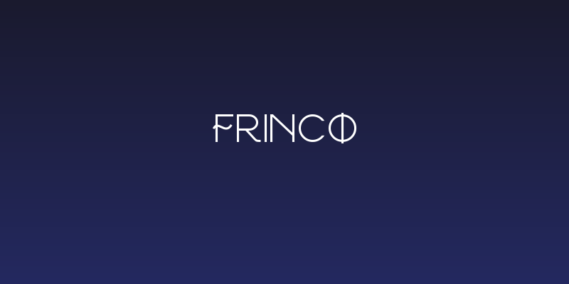 FRINCO Social Header