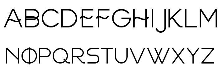 FRINCO Font LOWERCASE