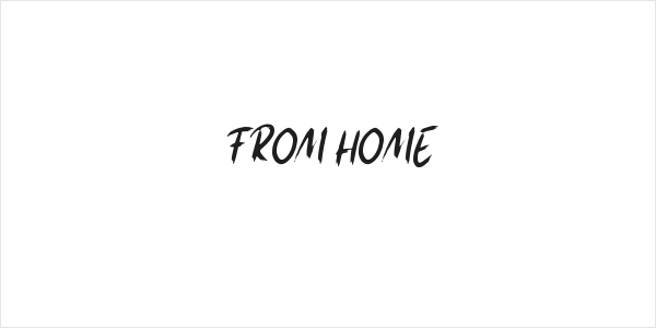 FROM HOME Logo