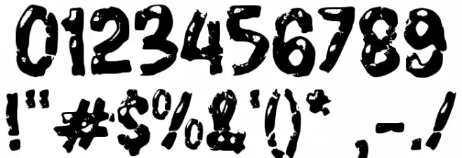 FRONTIERA Font OTHER CHARS