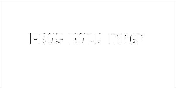 FROS BOLD Inner Logo