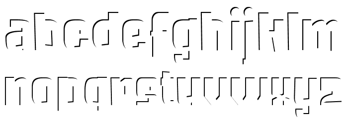 FROS BOLD Inner Font LOWERCASE