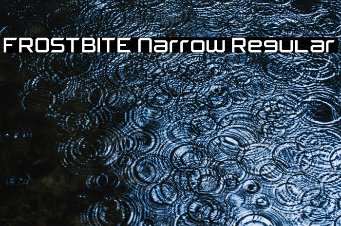 FROSTBITE Narrow Regular Example 2