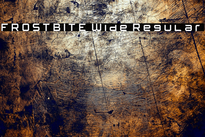 FROSTBITE Wide Regular Example 1