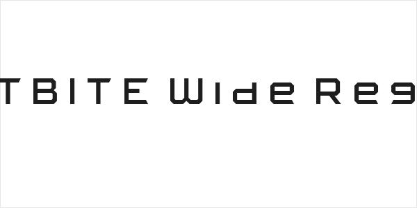 FROSTBITE Wide Regular Logo