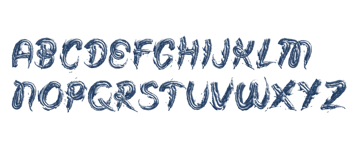 FROSTING BW PERSONAL USE Bold Lowercase