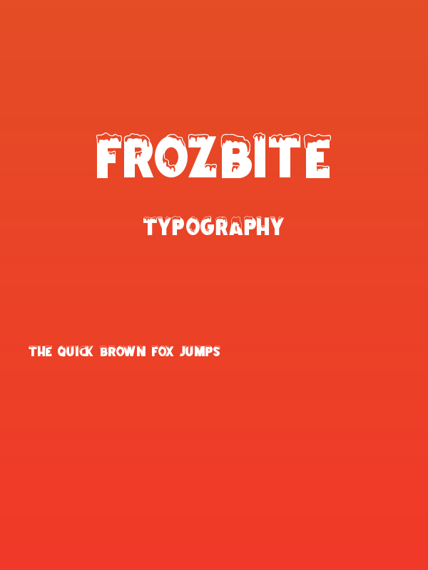 FROZBITE Poster