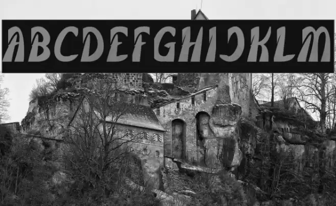 FROZEN ICE-Inverse Font examples