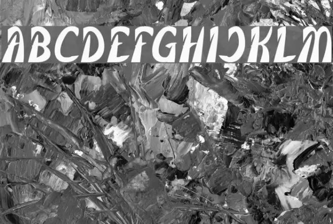 FROZEN ICE-Light Font examples