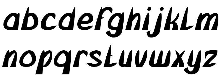 FROZEN ICE-Light Font LOWERCASE