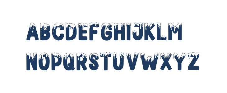 FROZENLAND Regular Uppercase