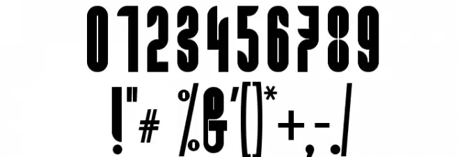 FRRamaNous Font OTHER CHARS