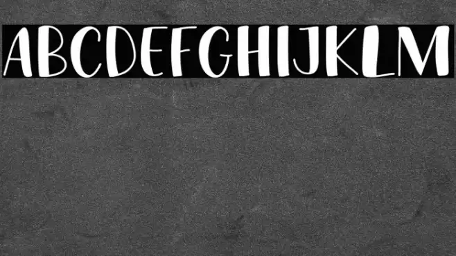 FRUIT BANANA Font examples