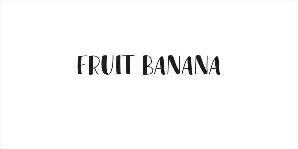 FRUIT BANANA Logo