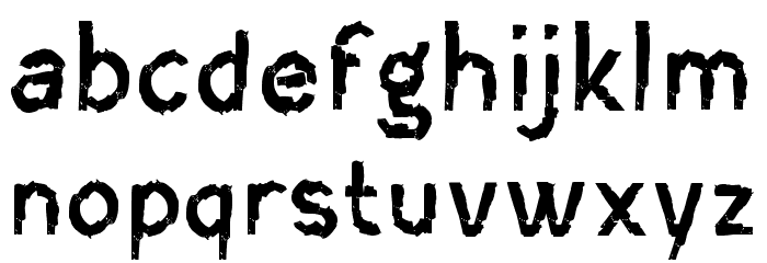 Frabotta Font LOWERCASE