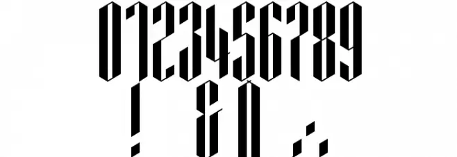 Fracmetrica-Black Font OTHER CHARS