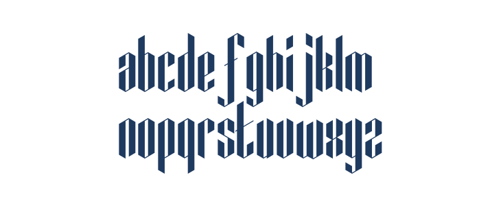 Fracmetrica-Black Lowercase